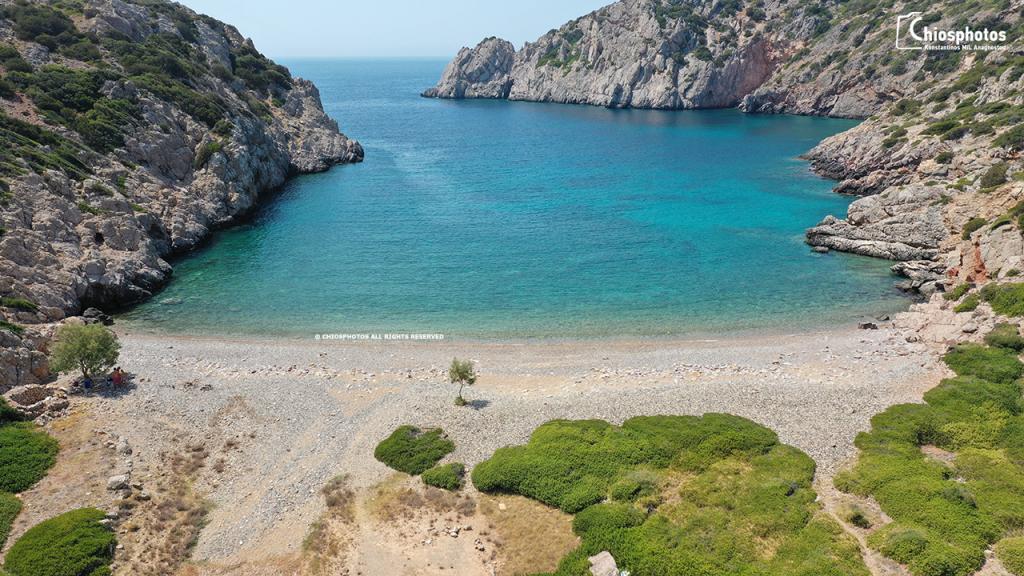 Παραλία Αυλωνιά Πυργίου Χίος