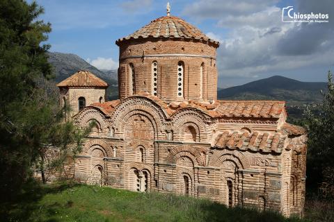 Βυζαντινός ναός Παναγίας Κρήνας Χίος